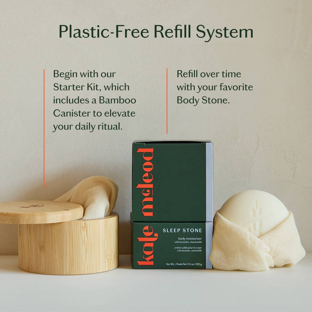 Sleep Stone | Deep Moisturizing Lotion Bar: Starter Kit (3.5 oz)