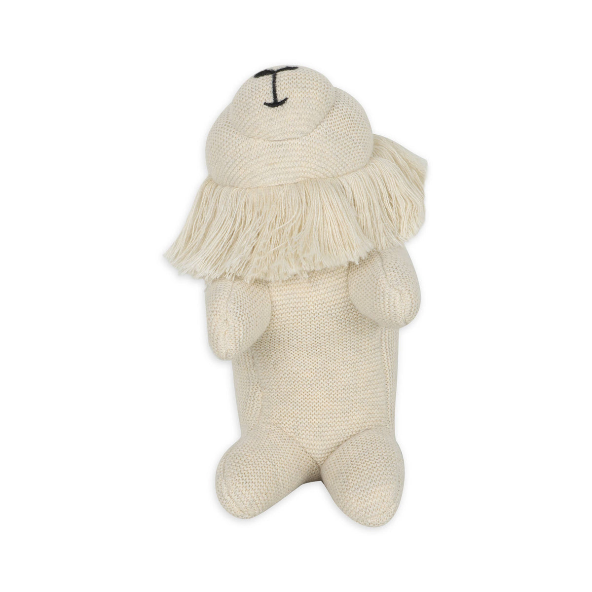 Lion Knit Toy, Natural Heather