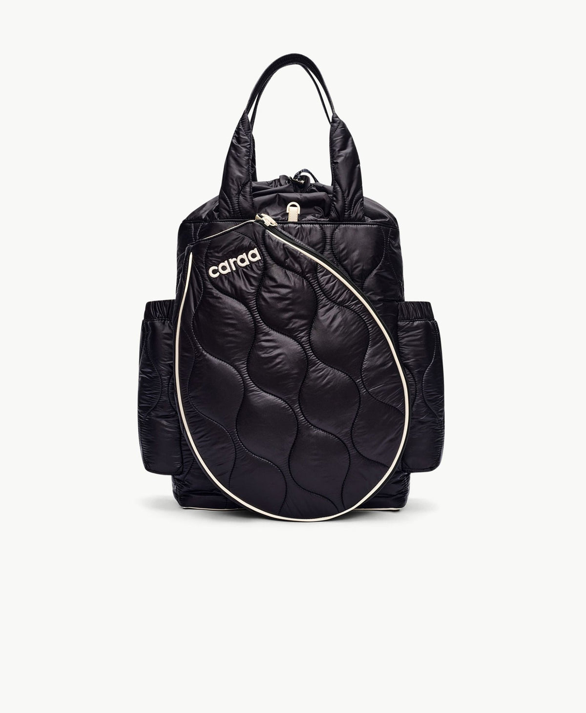 Caraa Tennis Backpack Tote in Black