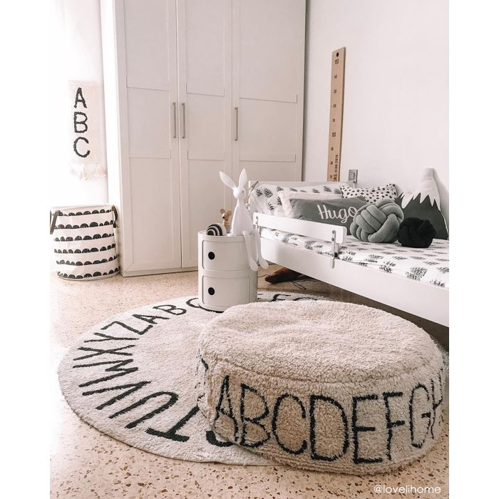 Puff ABC Natural, Black