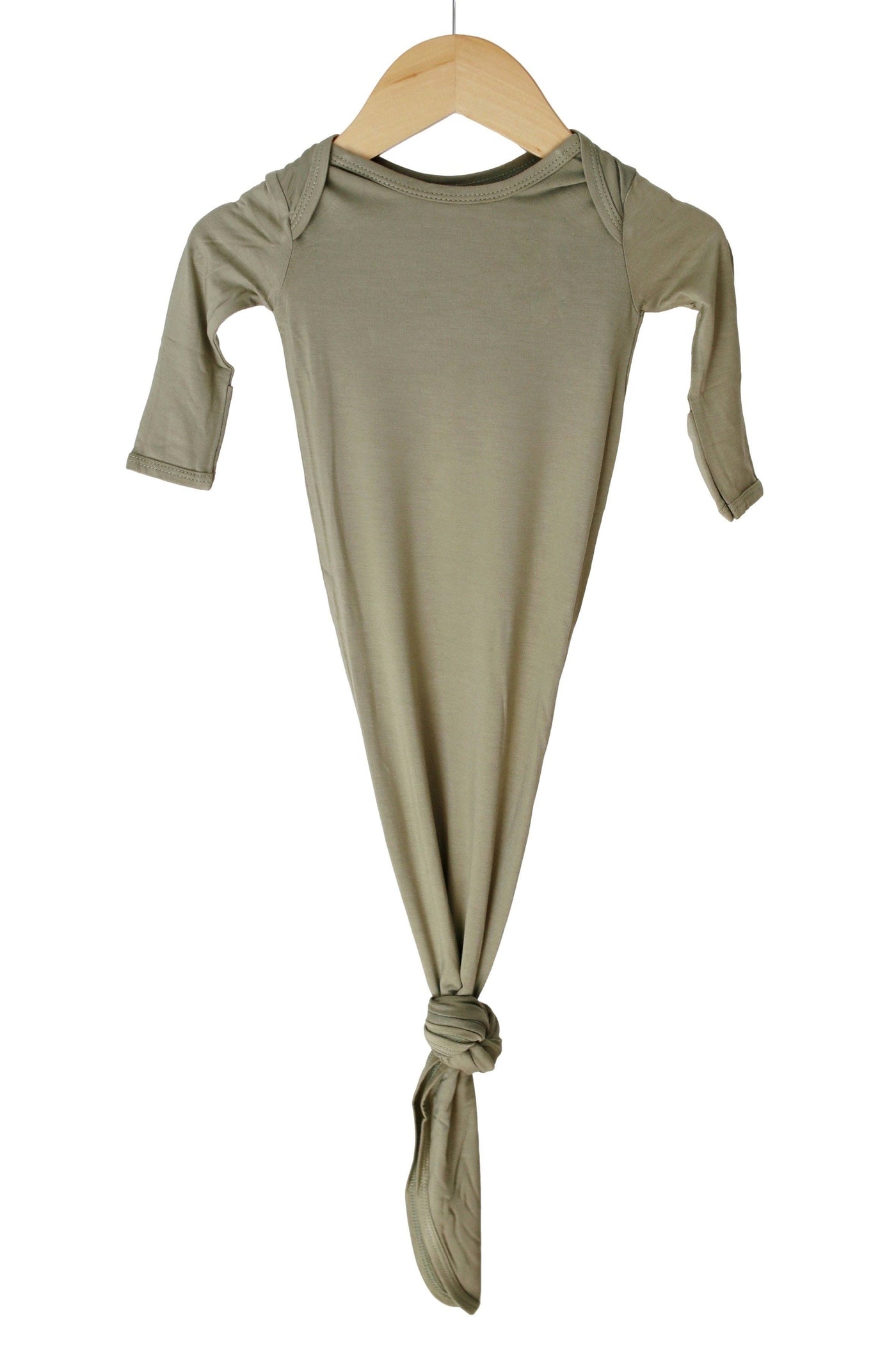 Bamboo Knotted Gown - Dried Thyme