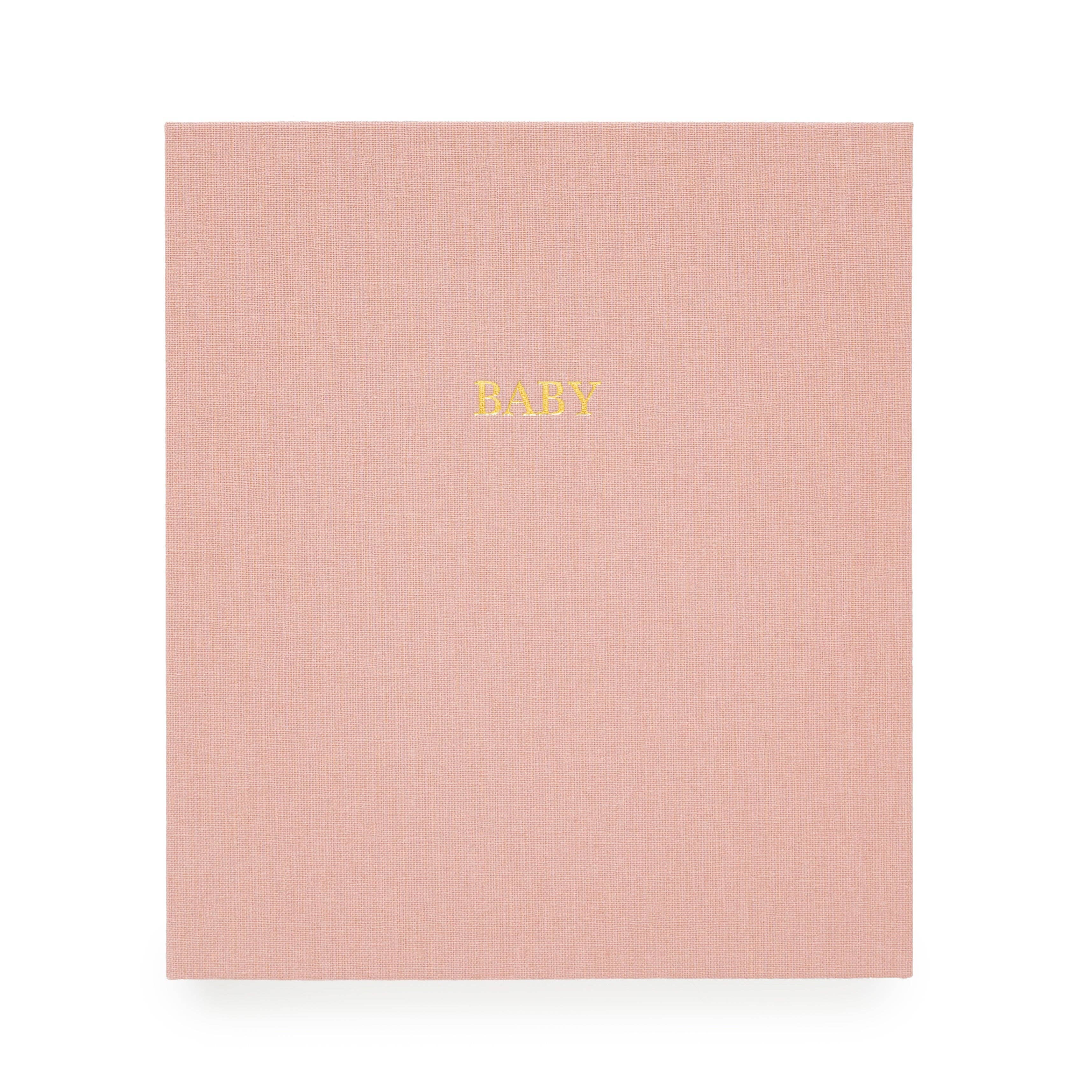 Baby Book - Rose Linen/ Pale Pink