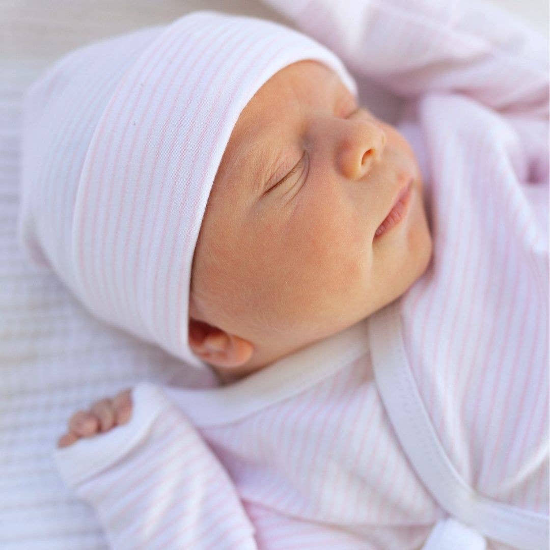 Classic Stripe Take Me Home Set, Pink