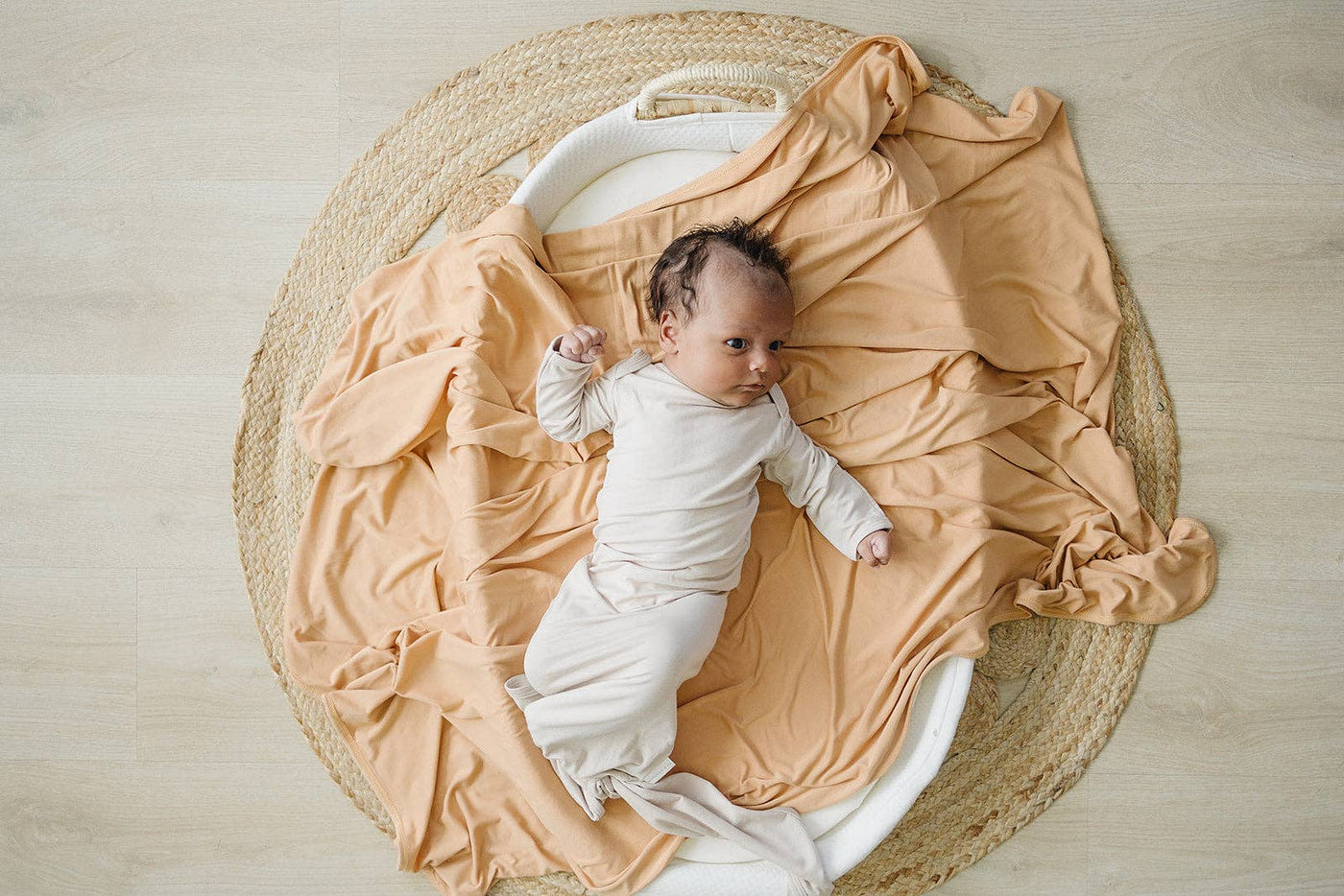 Bamboo Knotted Gown - Natural