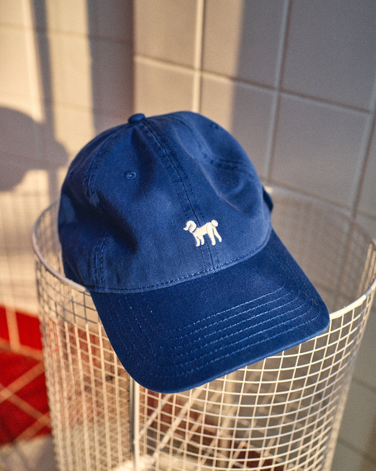 Lost Pattern Pan Pan Baseball Cap in Royal Blue