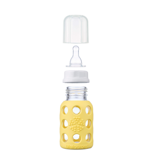 4oz Glass Baby Bottle, Blanket