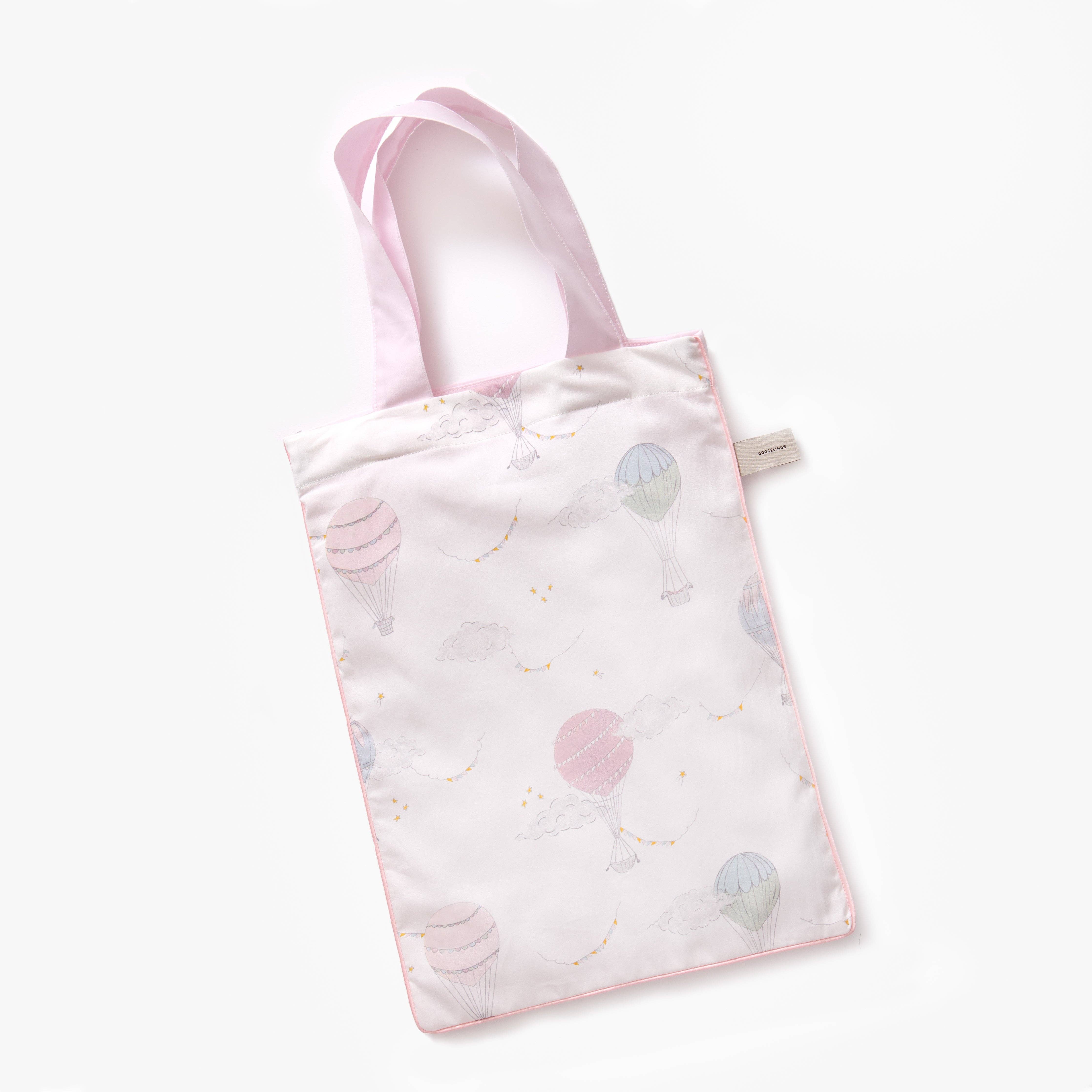 Touch The Sky Crib Sheet - Pink