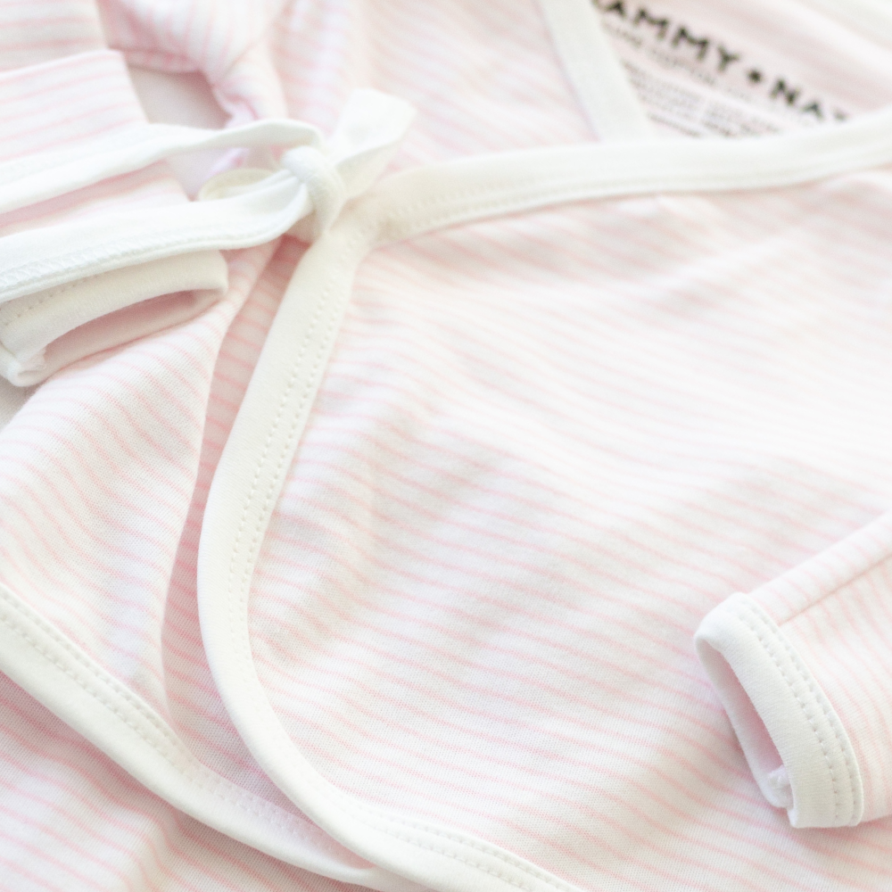 Classic Stripe Take Me Home Set, Pink