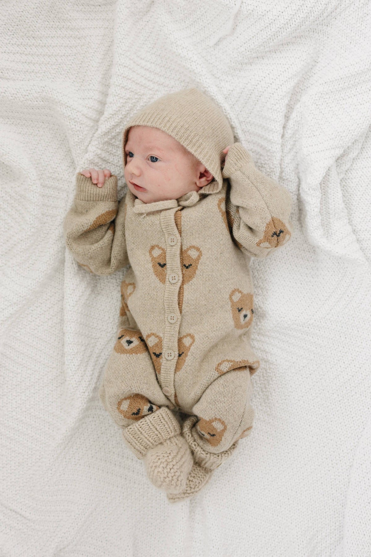 Luna + Luca Bear Cashmere Luxe Set: Brown