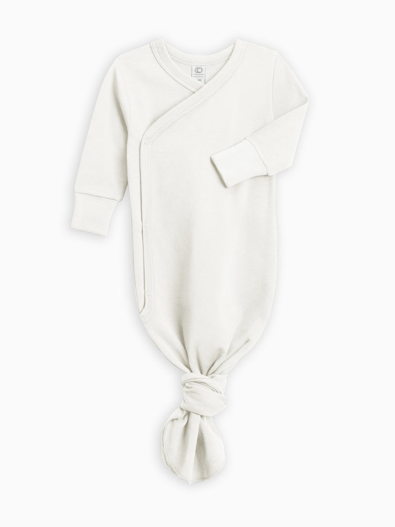 Classic Indy Kimono Gown - Coconut