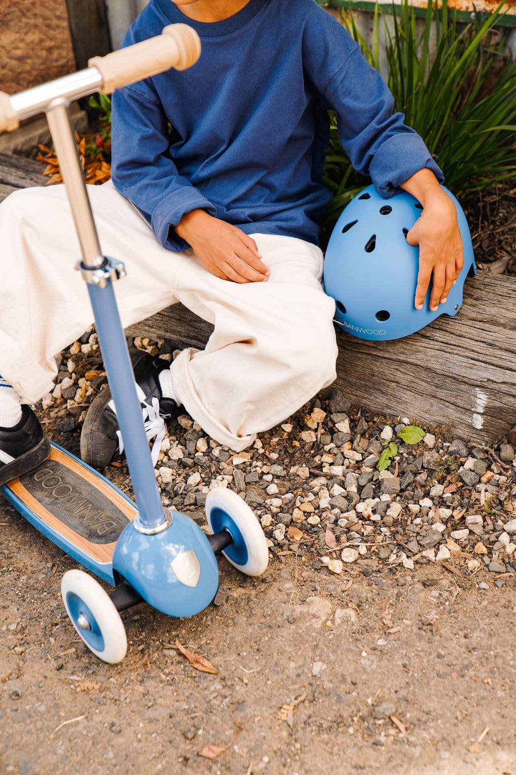Scooter, Blue