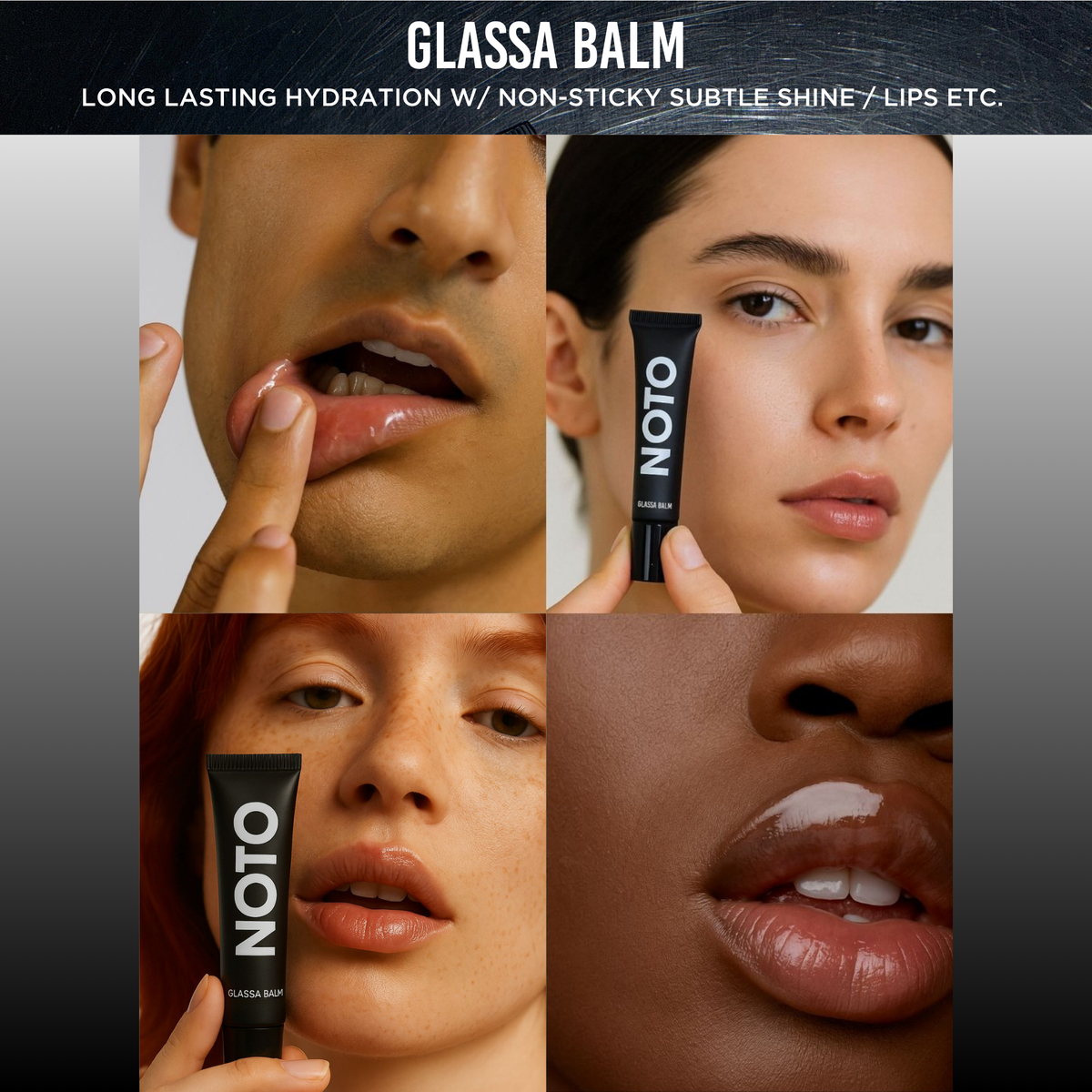Glassa Balm tube, third view