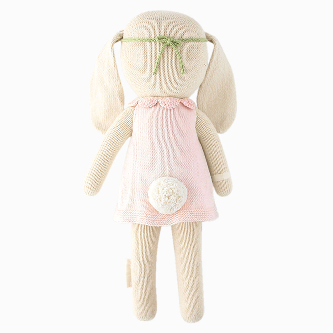 cuddle+kind Hannah the Bunny in Blush, Regular, back