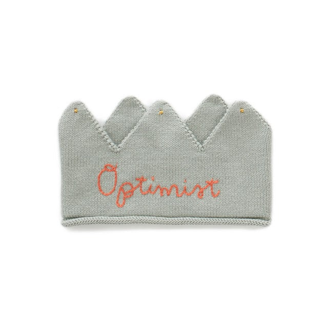 The One, Oeuf Optimist Crown in Blue Haze and Coral Almond