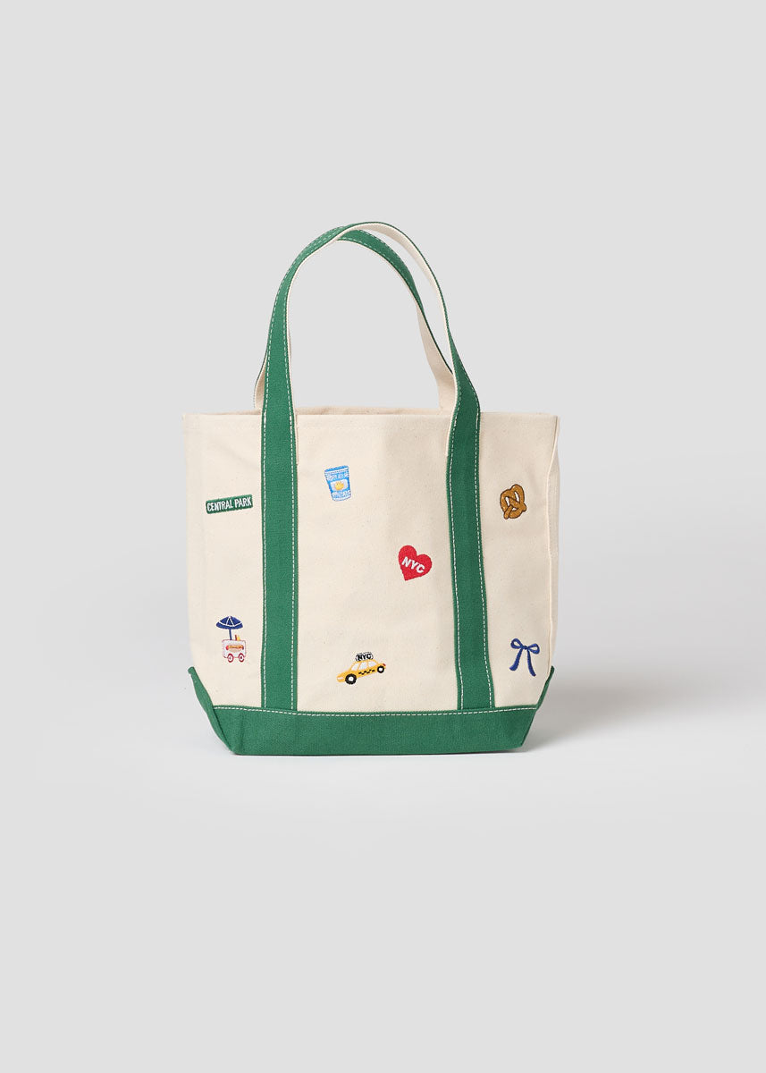 New York City Icons Small Tote detail