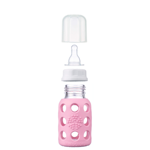 4oz Glass Baby Bottle, Blanket