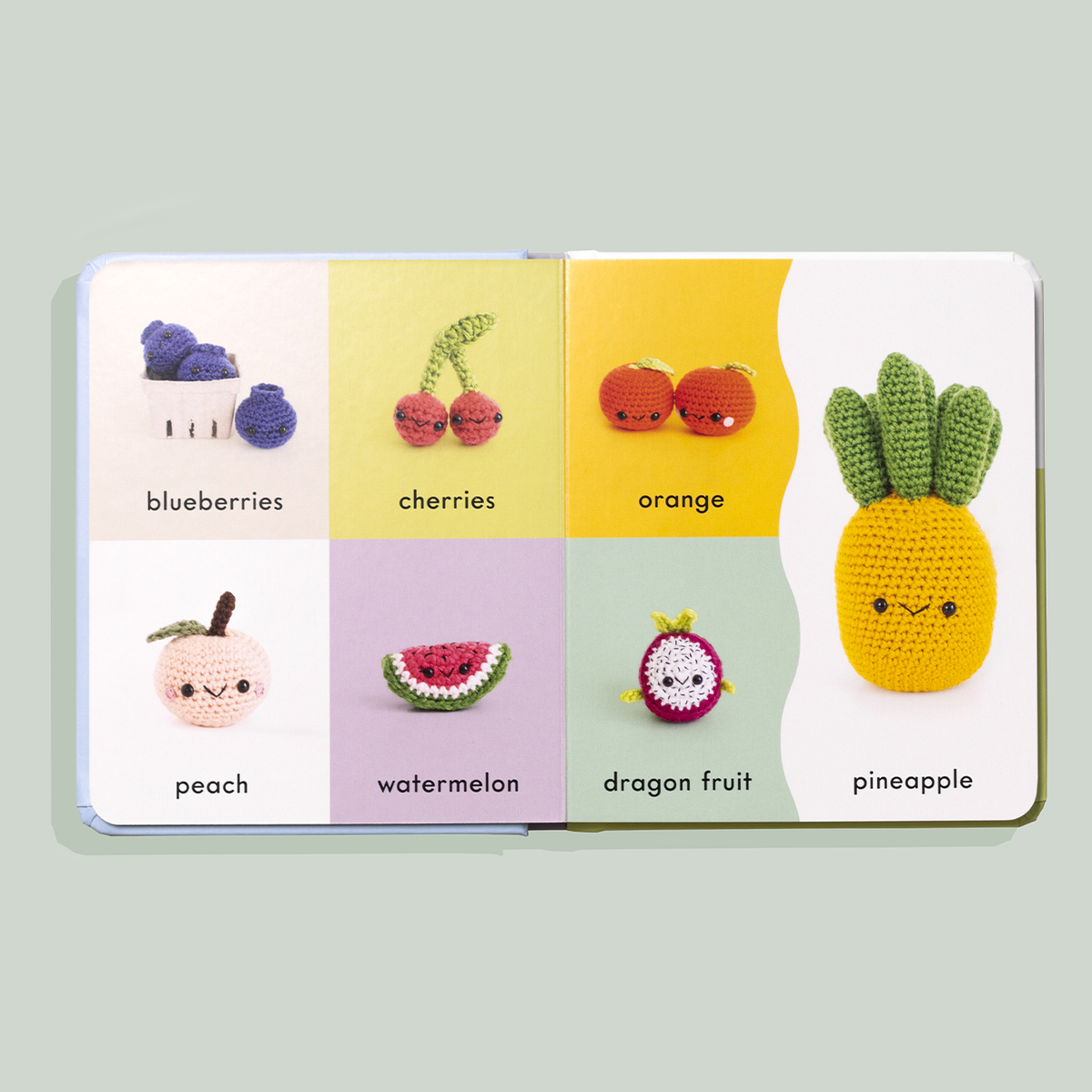 First Words with Cute Crochet Friends (Baby Board Book)