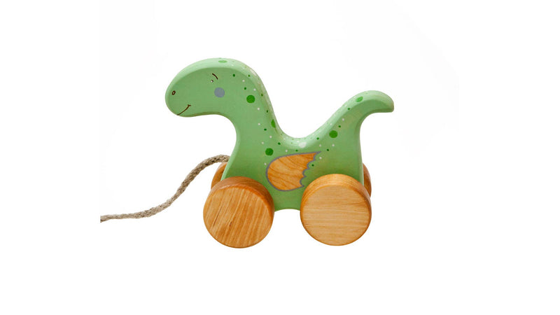 Wooden Dinosaur Pull Toy