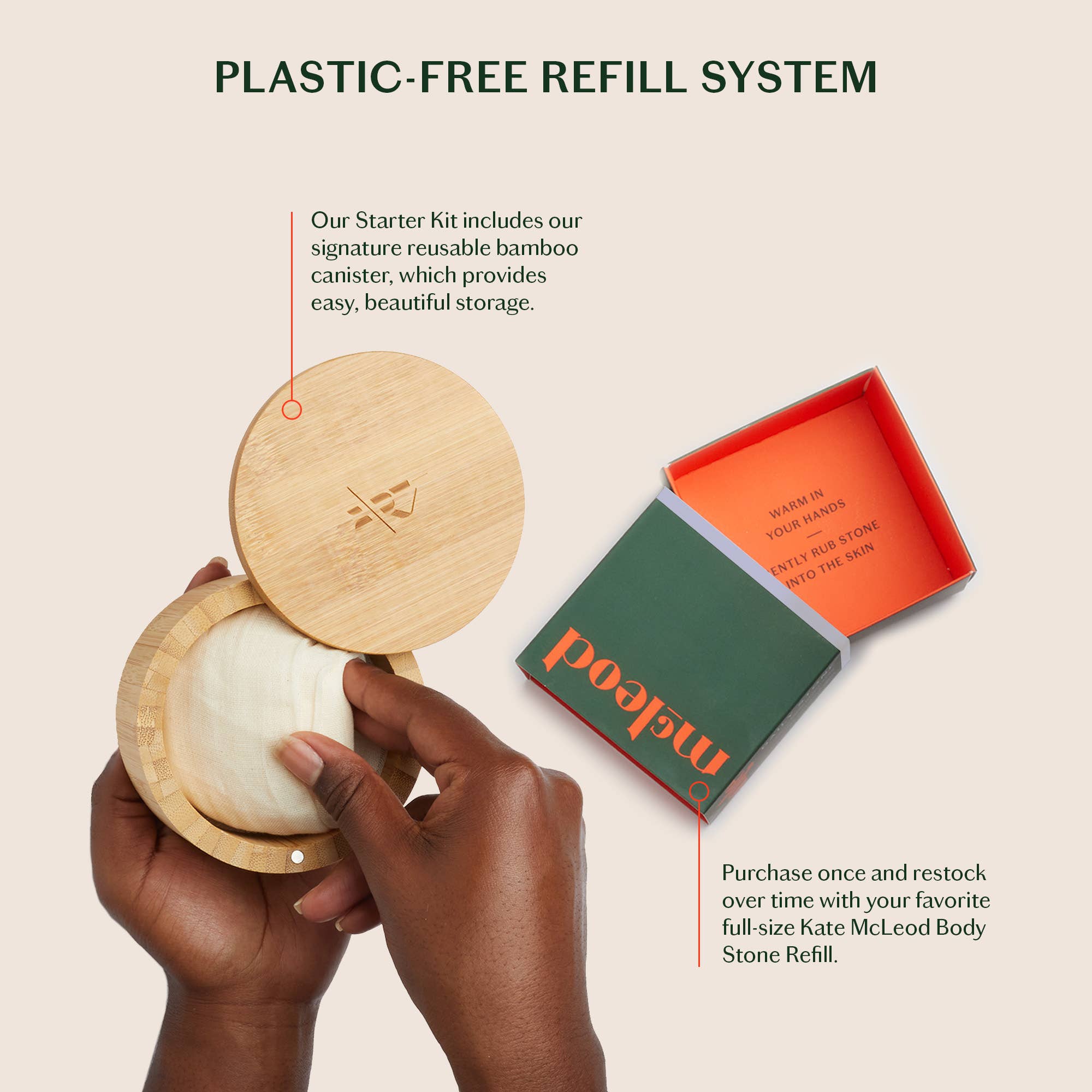 Mama Stone | Deep Moisturizing Lotion Bar: Starter Kit (3.5 oz)