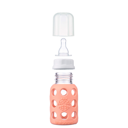 4oz Glass Baby Bottle, Blanket