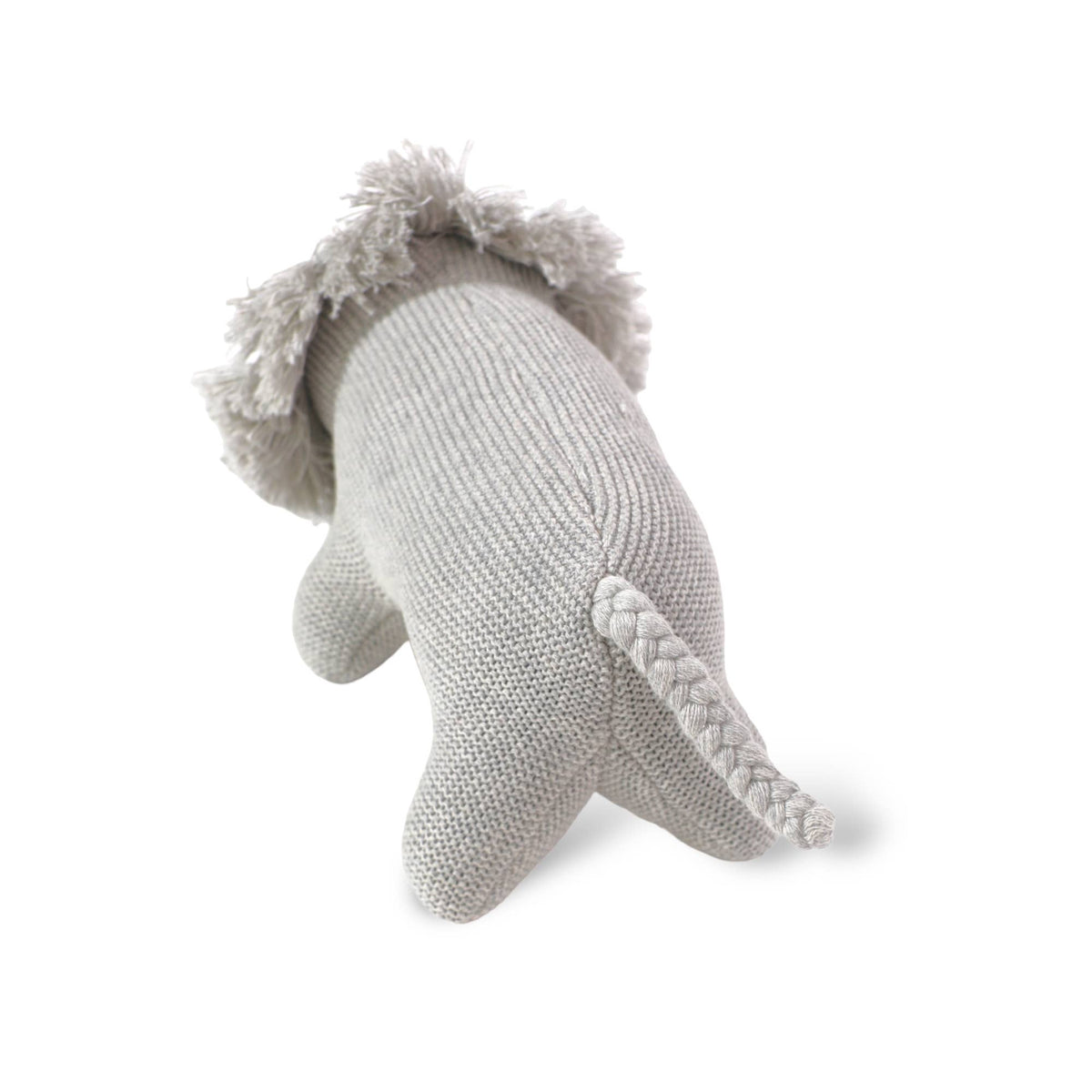 Lion Knit Toy, Natural Heather