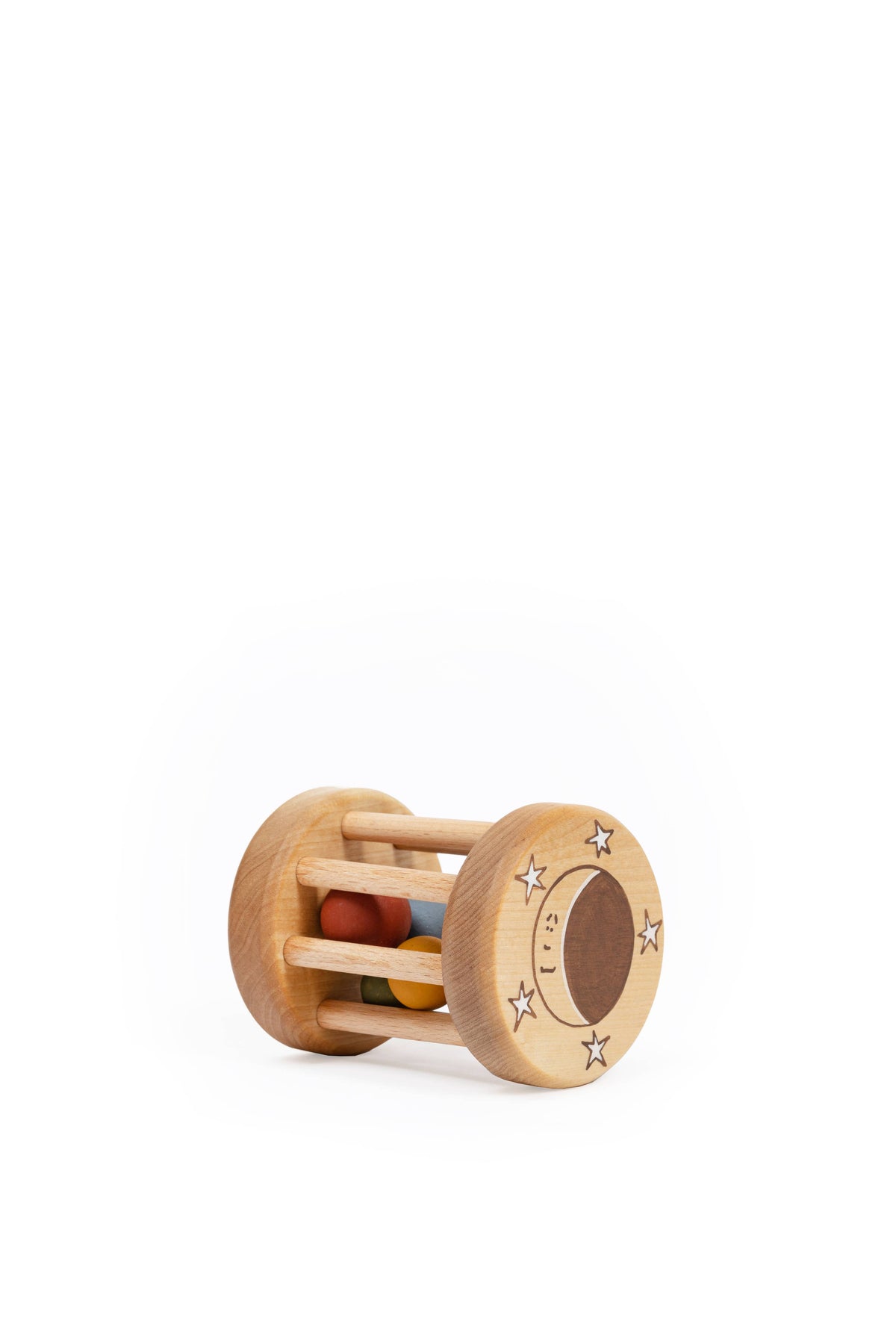 Handmade Wooden Rattle Toy