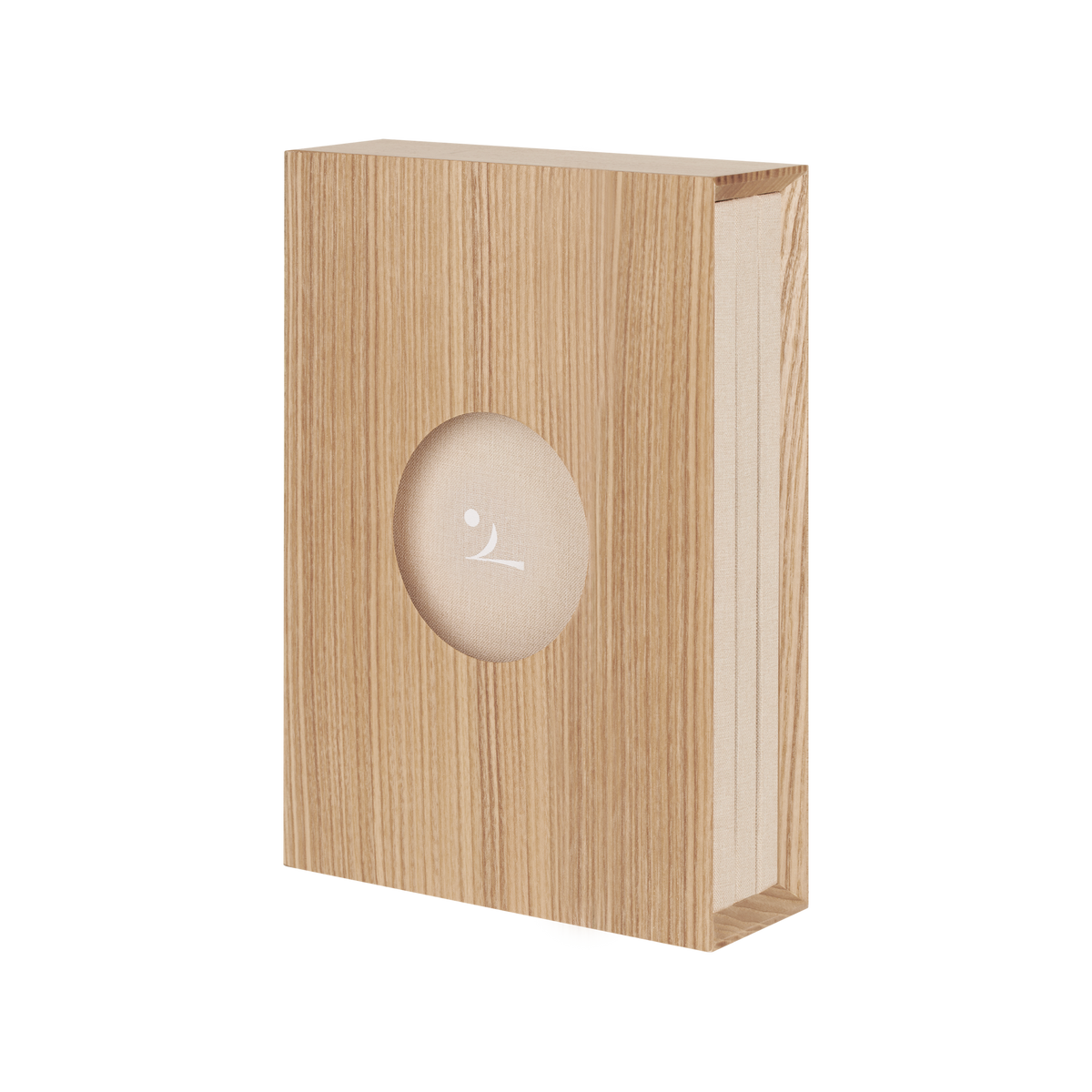 Walden Journal Set, three notebooks in a solid ash case