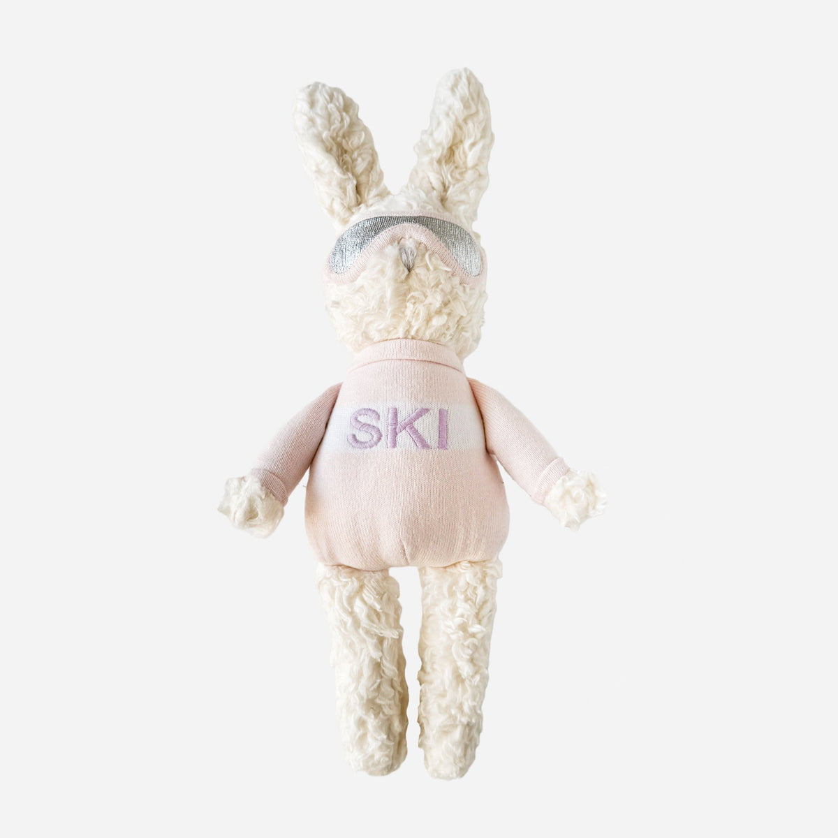 The Blueberry Hill Riley Bunny ski plush