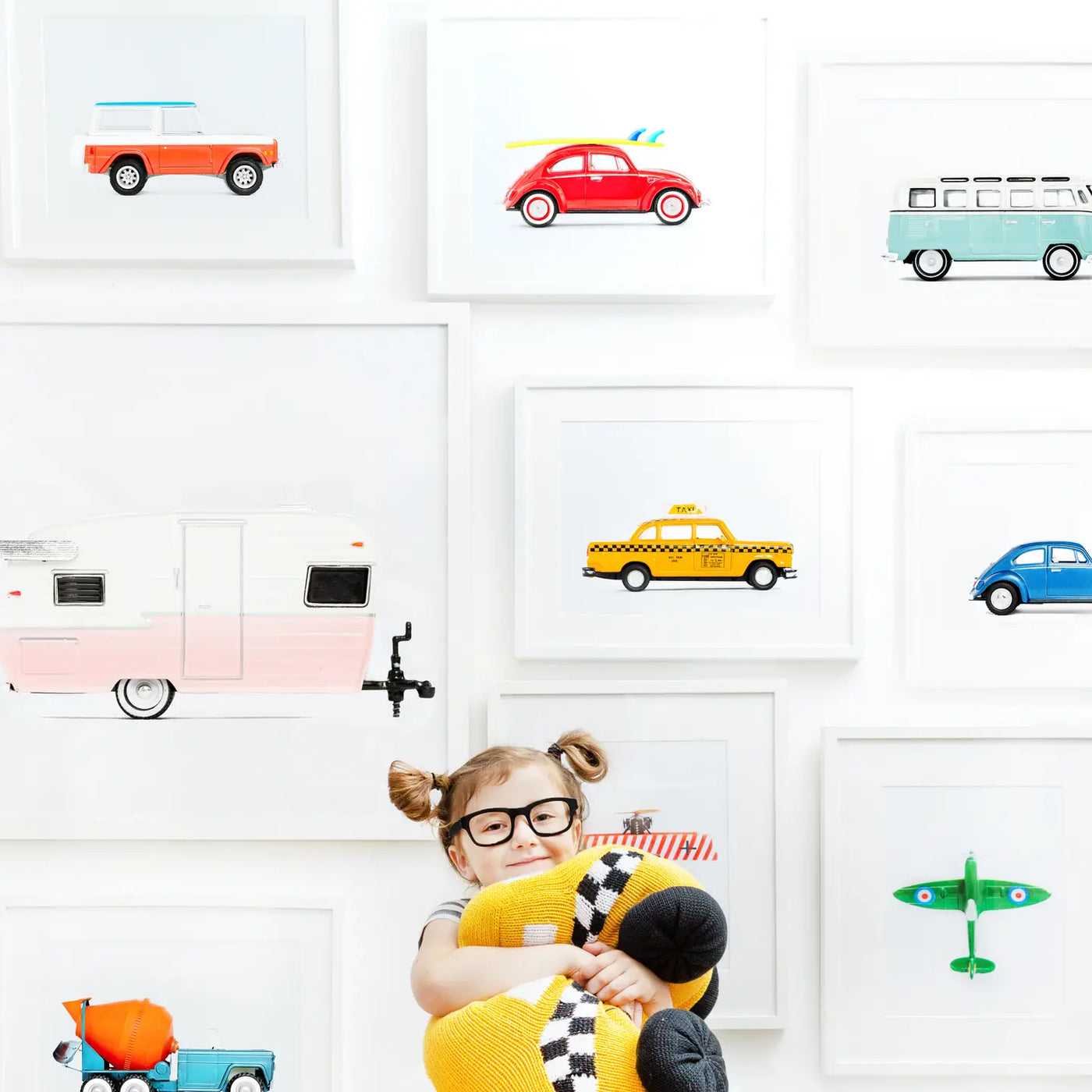 Stuffed Taxi Toy