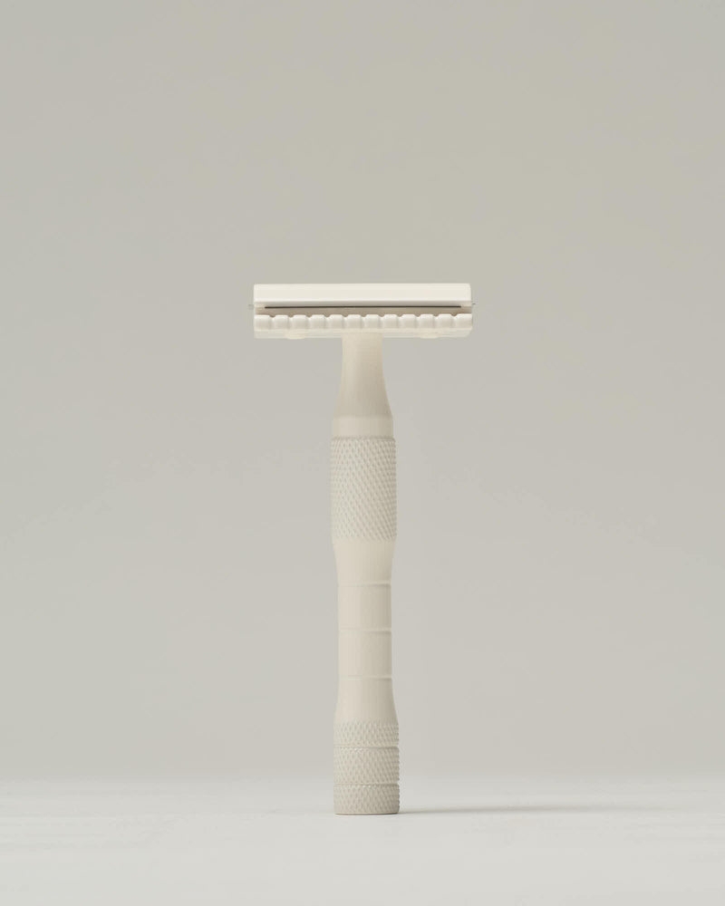 Brass Safety Razor - Cream
