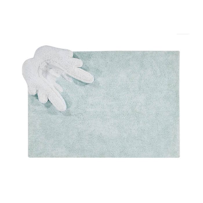 Washable Rug Puffy Wings