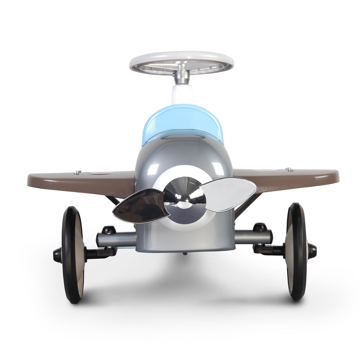 Ride-On Speedster Plane - Silver