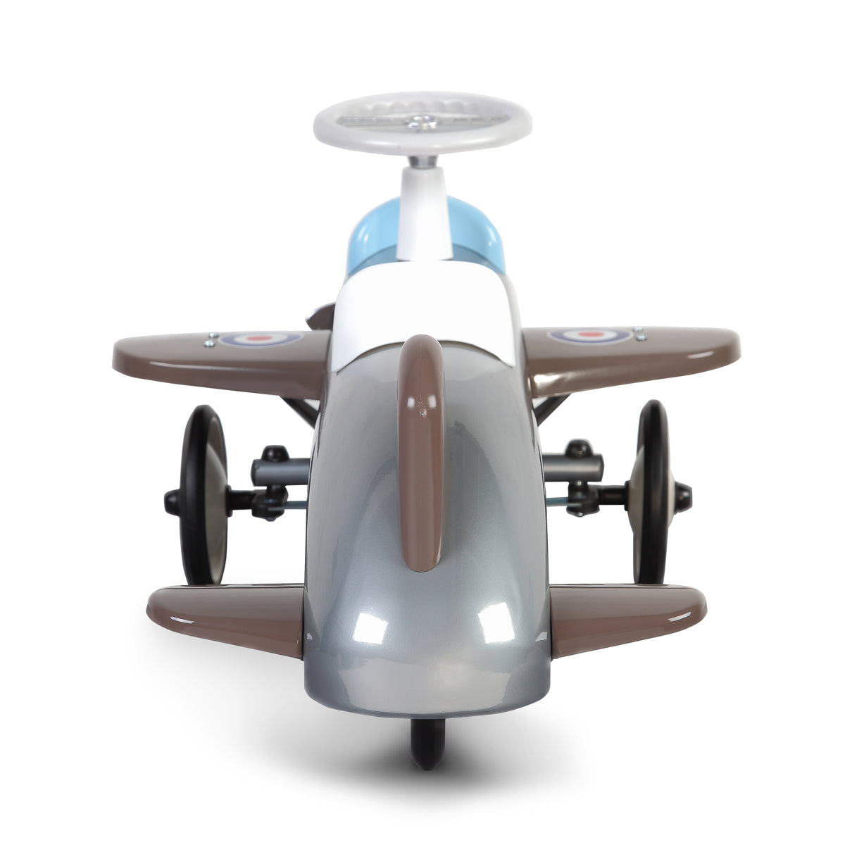 Ride-On Speedster Plane - Silver