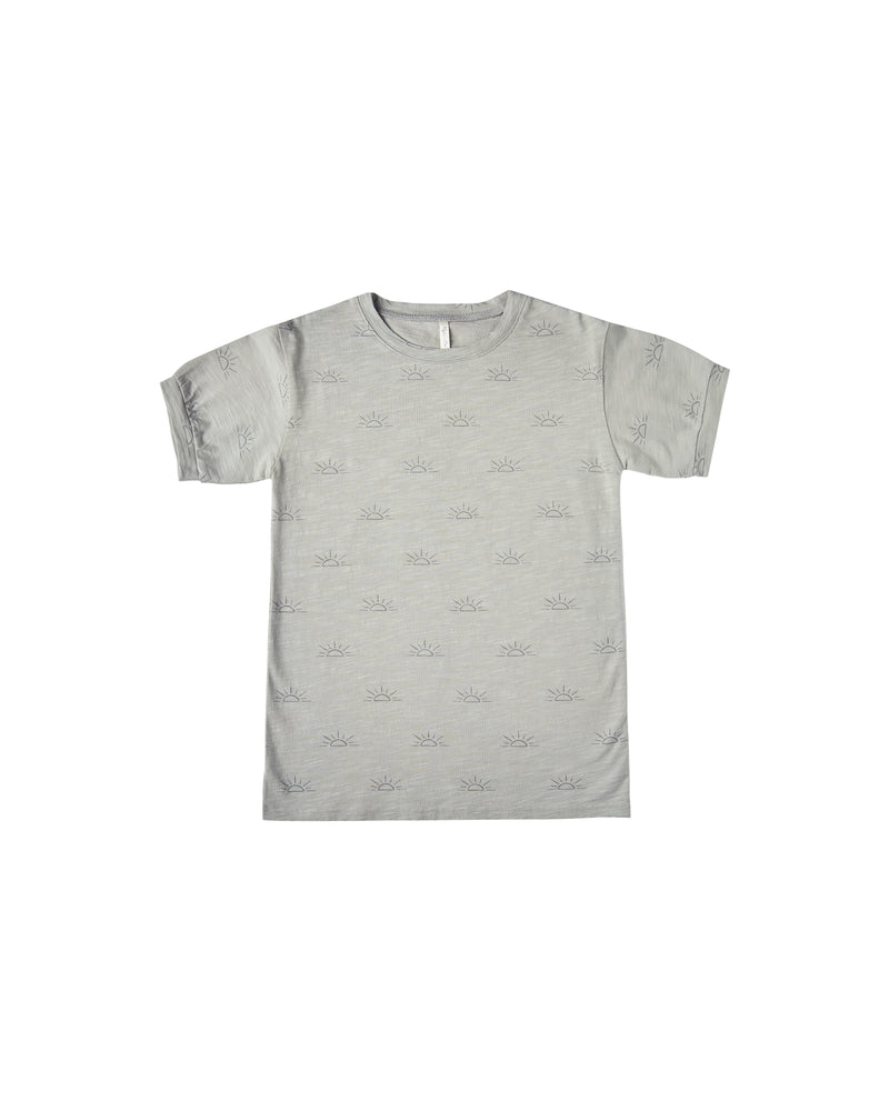 Sunrise Shirt Dress Blue Fog