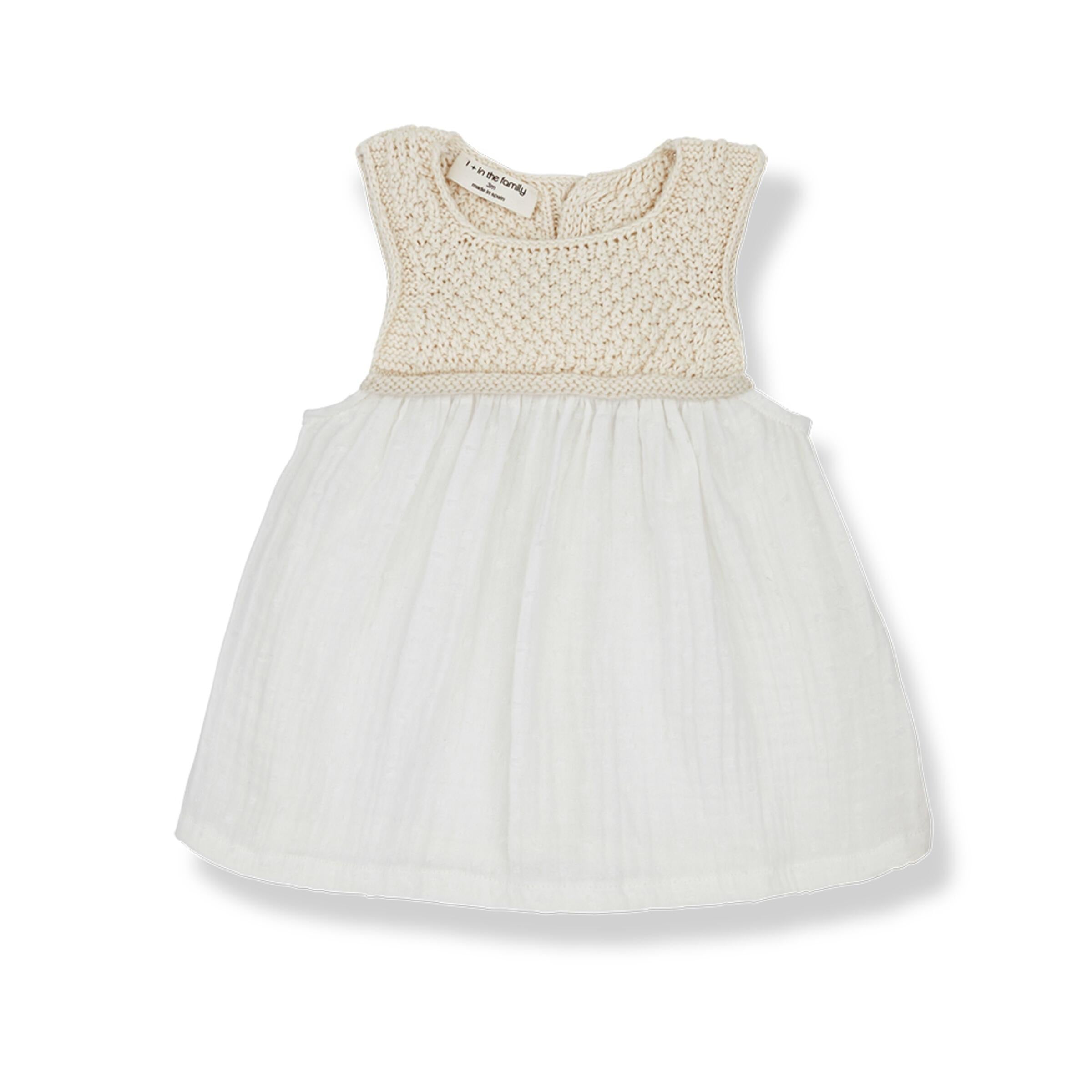 Laura Dress & Bloomer - Off White