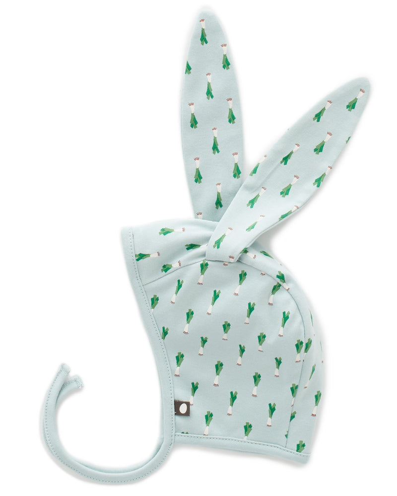 Bunny Hat Leek Print