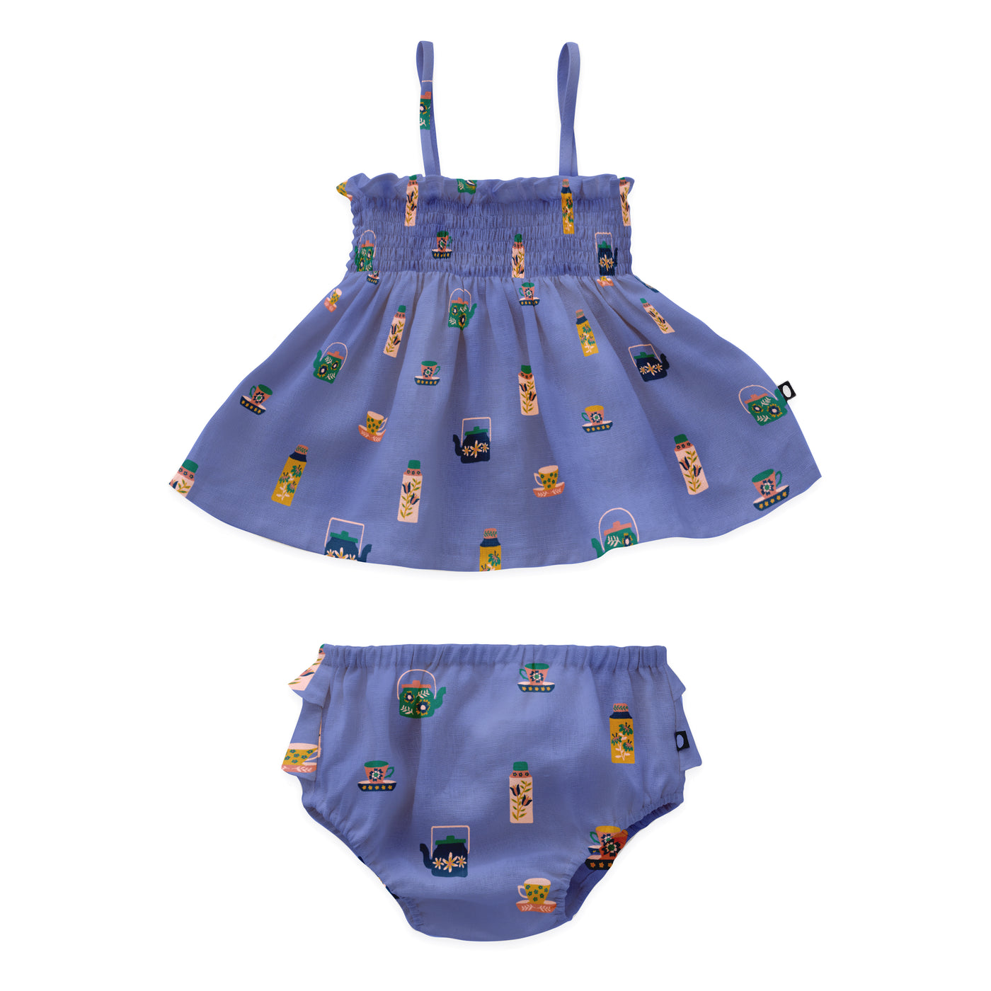 Baby Smock Set - Iris