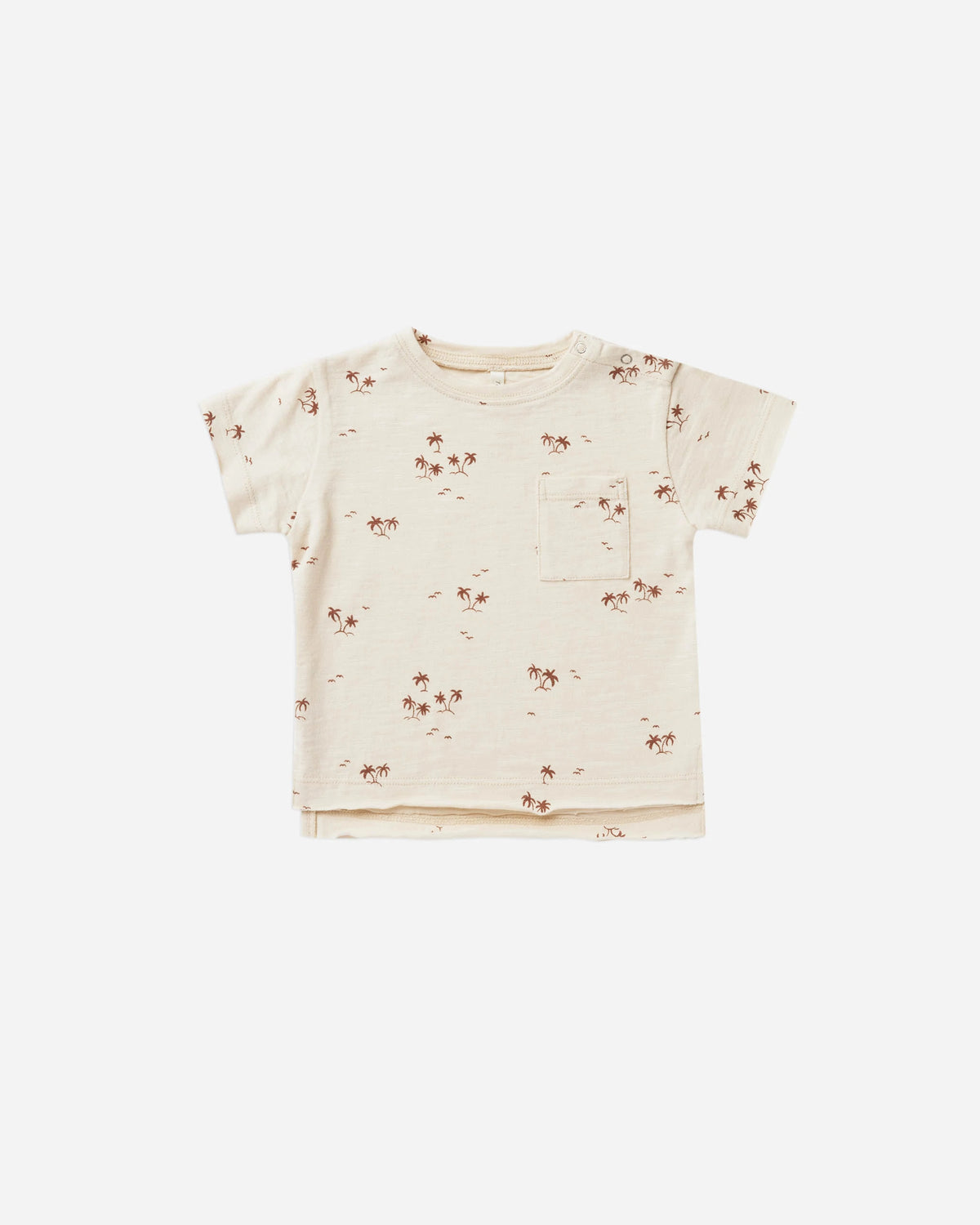 Raw Edge Tee, Palms
