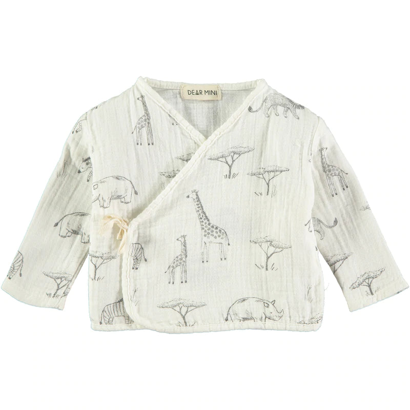 Savannah Kimono Top -Ecru