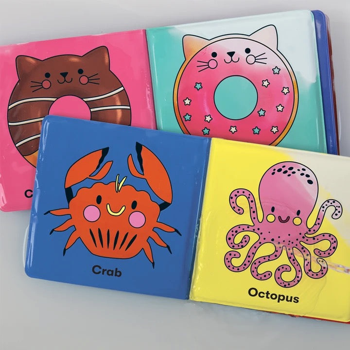 Cat Donuts Color Magic Bath Book