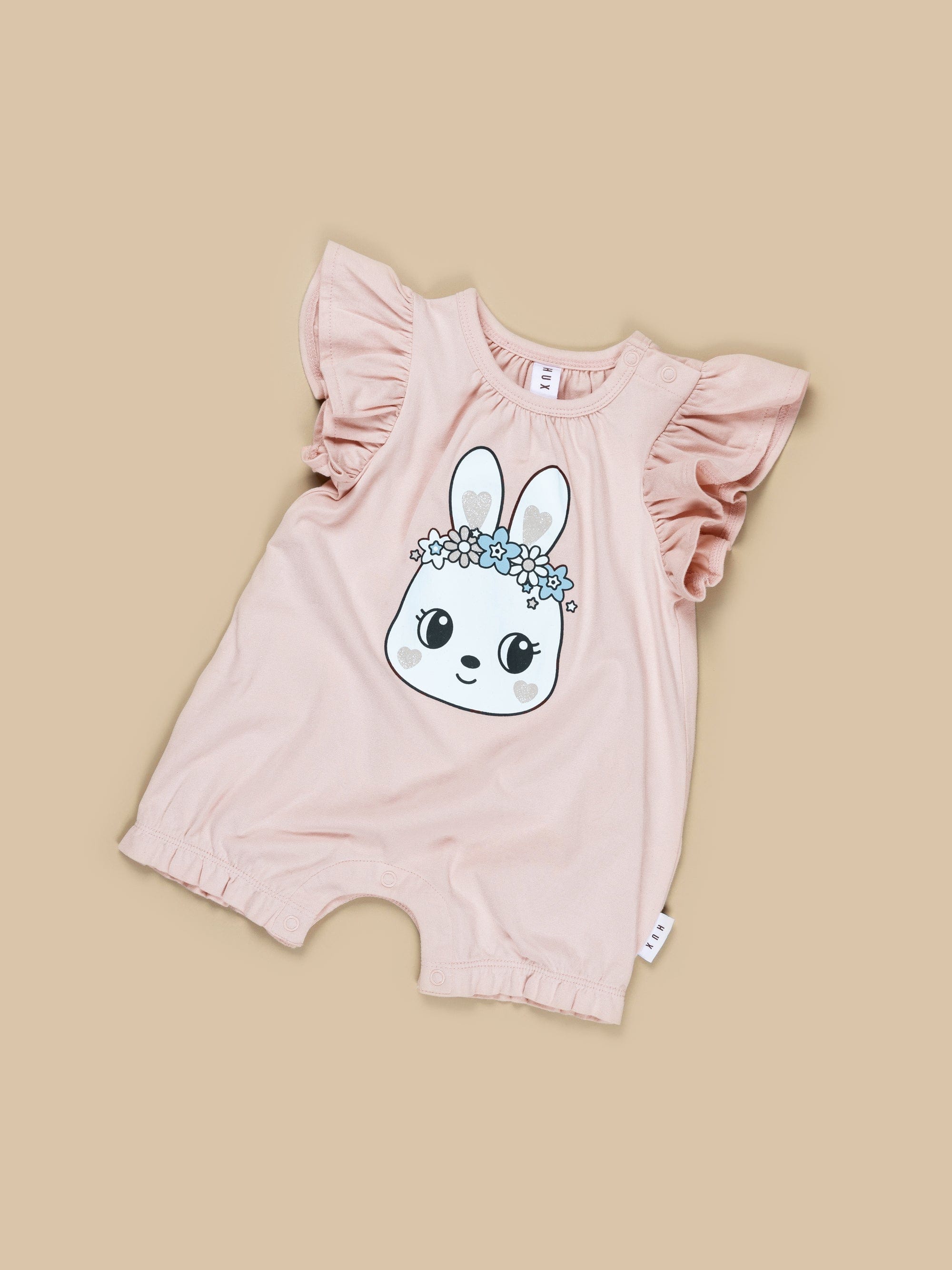 Bunny Princess Romper - Rose
