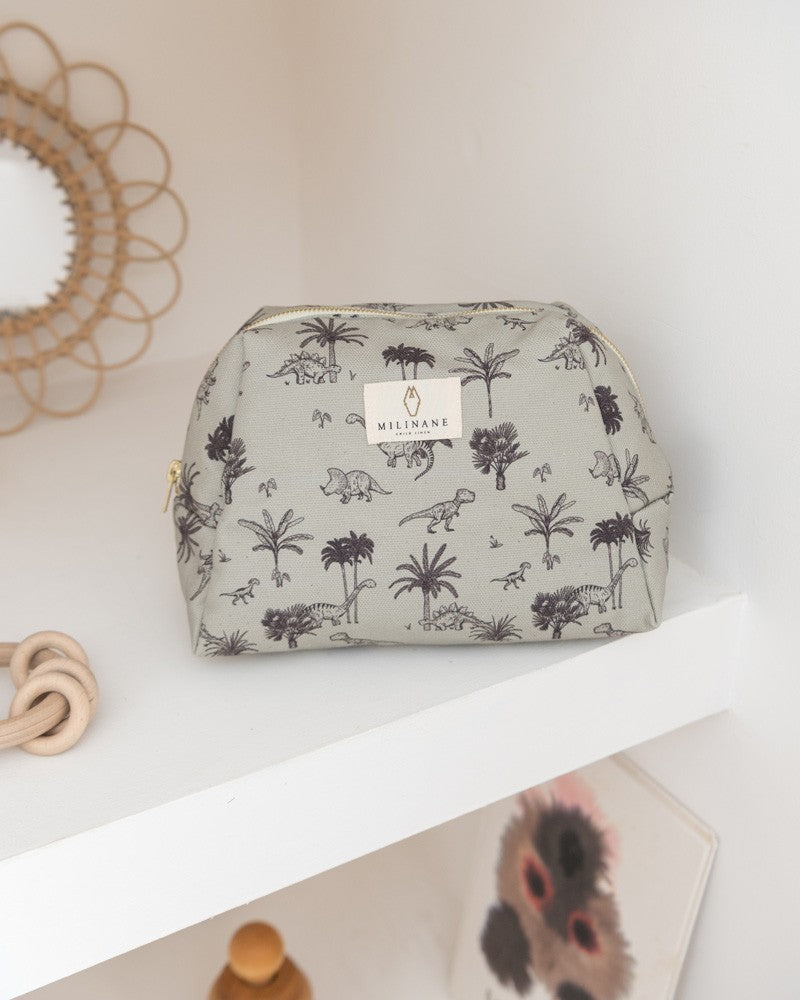 Toiletry Bag Baby T-Rex - Jade