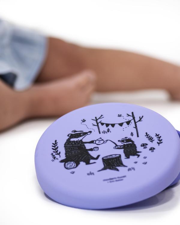 Meal Set: Badger Family - Lavender