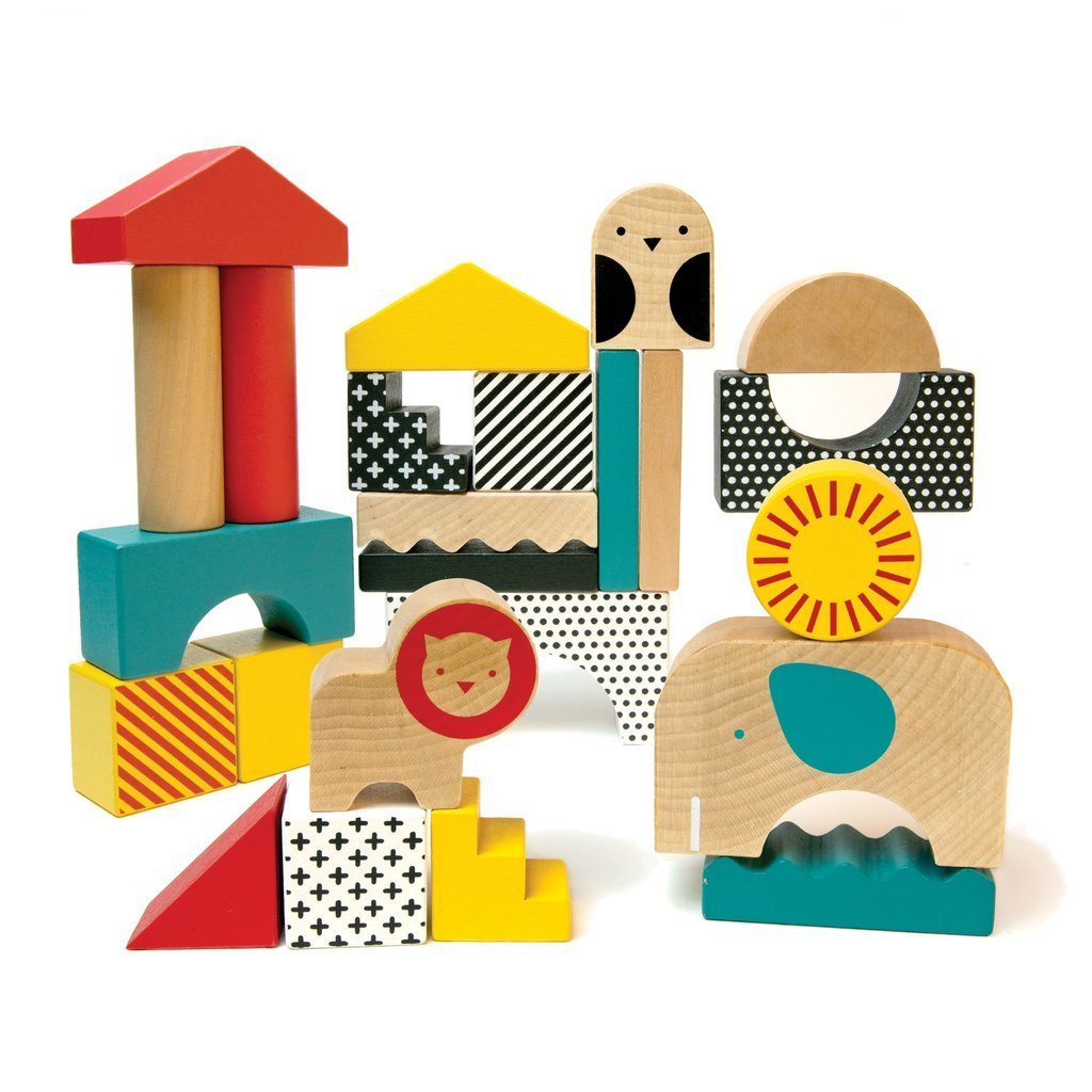 Animal Town Wooden Blocks