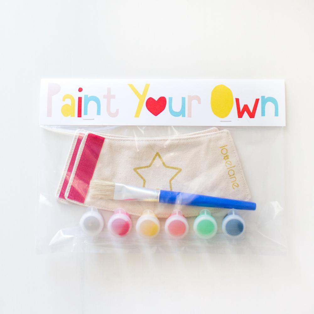 Paint Your Own DIY Kit: Super Hero Cuff Pair
