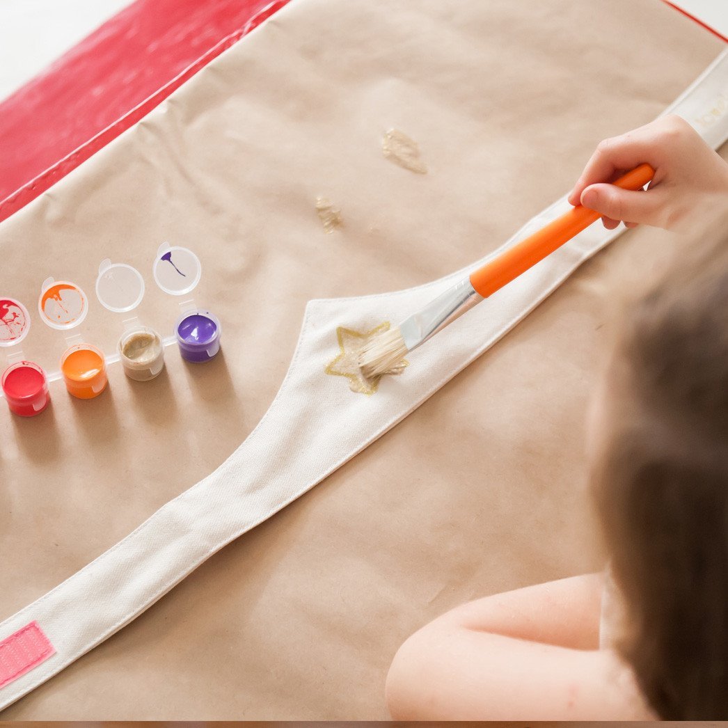 Paint Your Own DIY Kit: Super Hero Cuff Pair