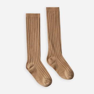 Solid Knee Socks