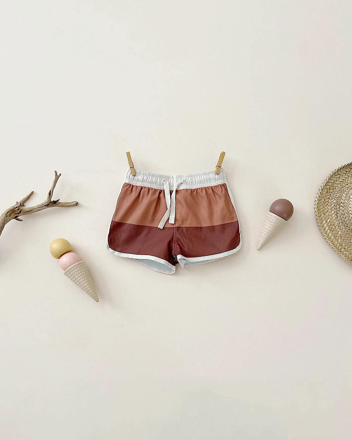 Swim Trunk, Colorblock