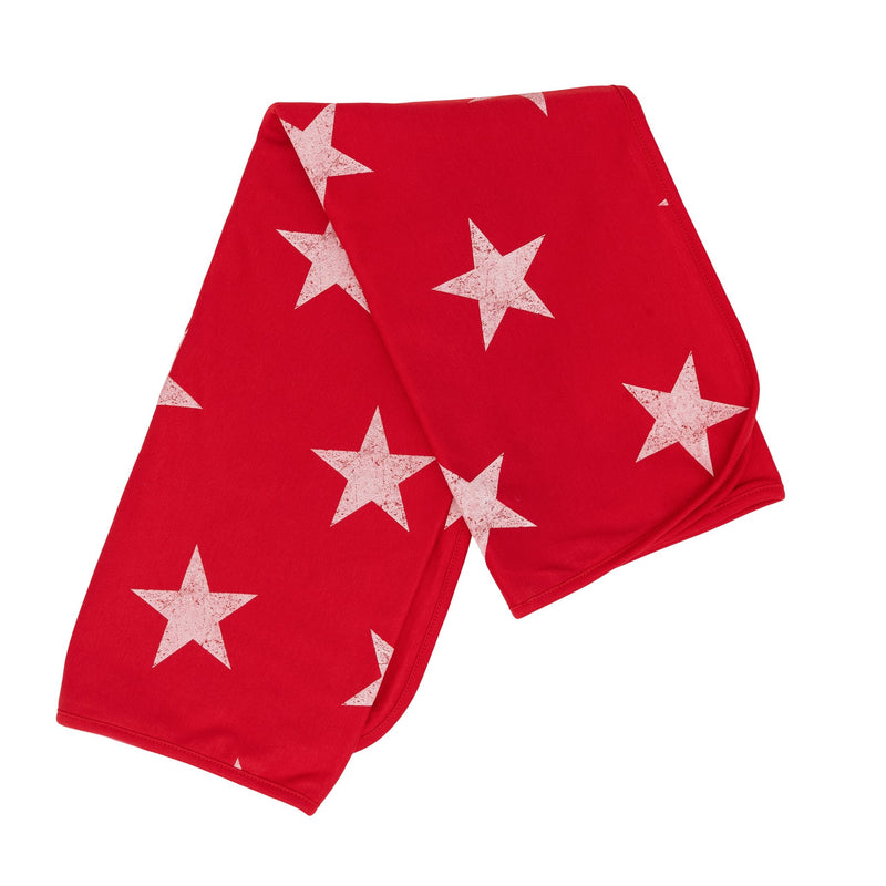 White Star Blanket - Red