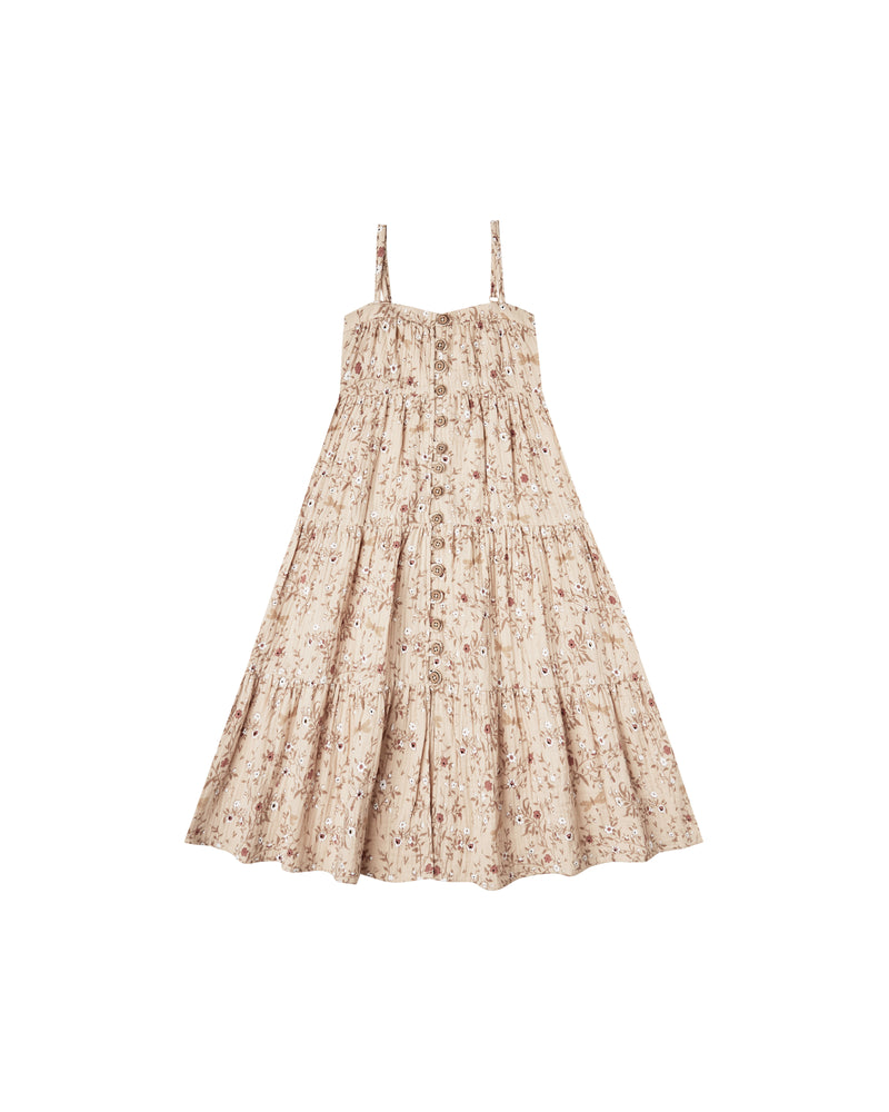 Dragonfly Tiered Maxi Dress Shell
